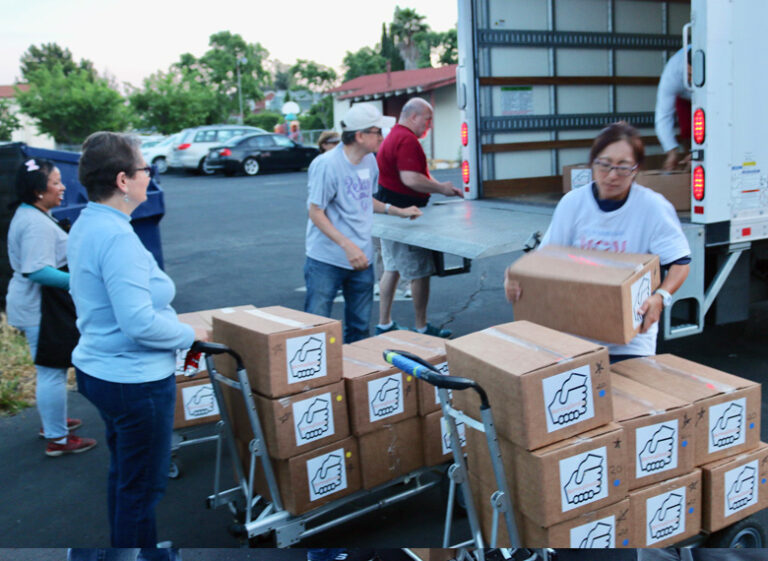 Annual Food Drive with support of Postal Workers Union Military